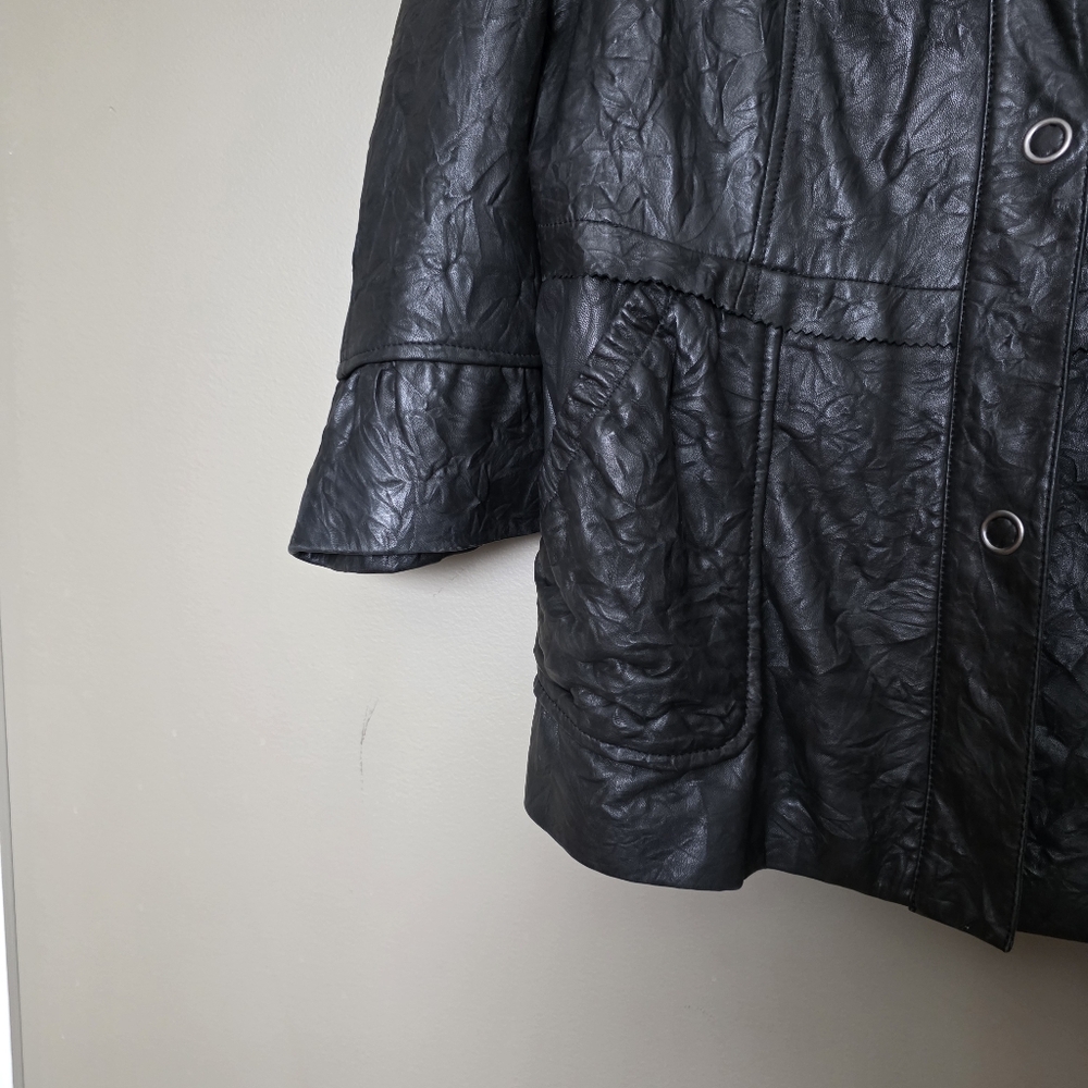 DANIER | Vintage 90s Black Leather Thinsulate Lined Jacket – Women’s XL - Picture 6 of 11